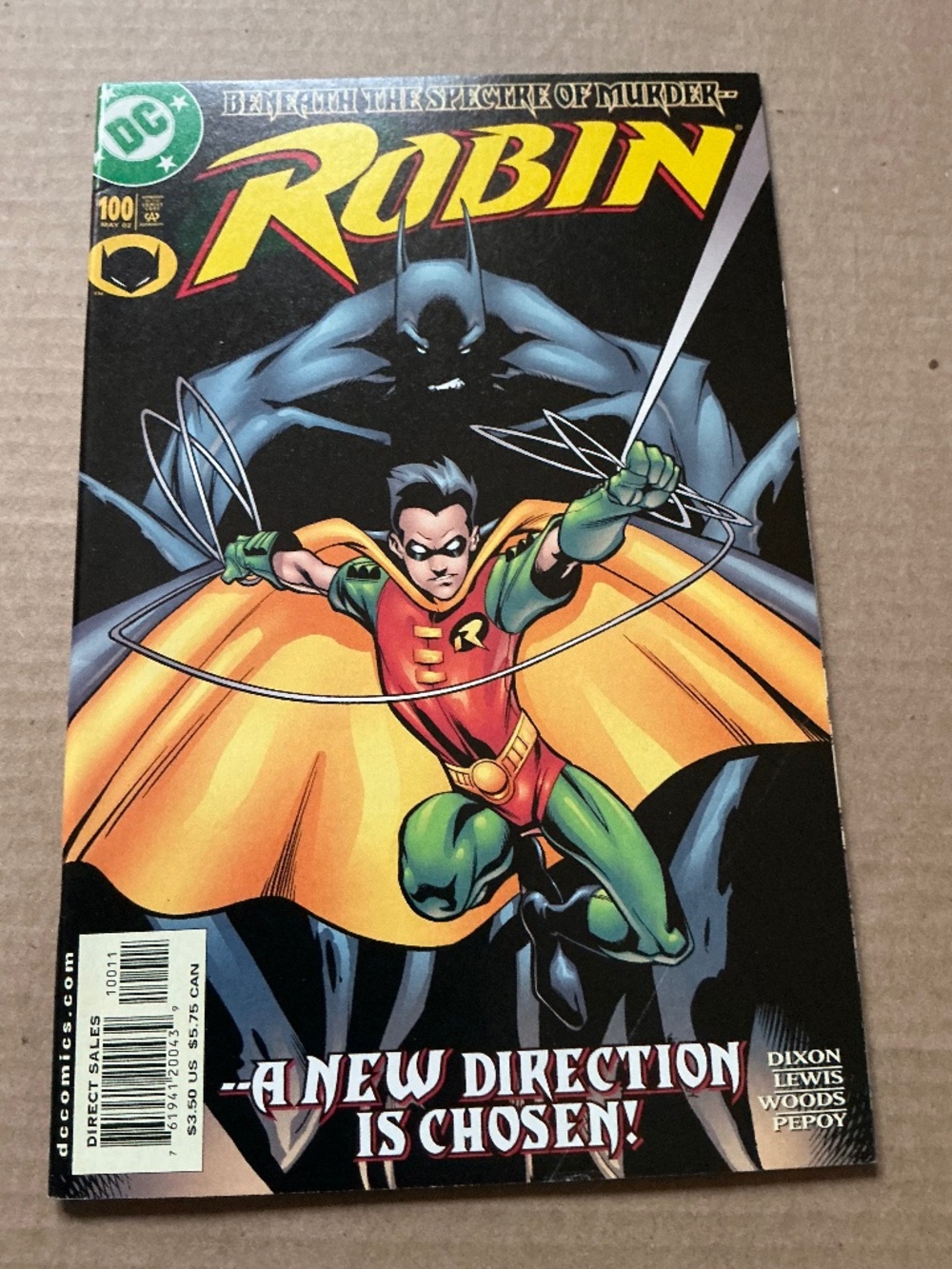 DC Comics Robin Issue 100 comic 2002